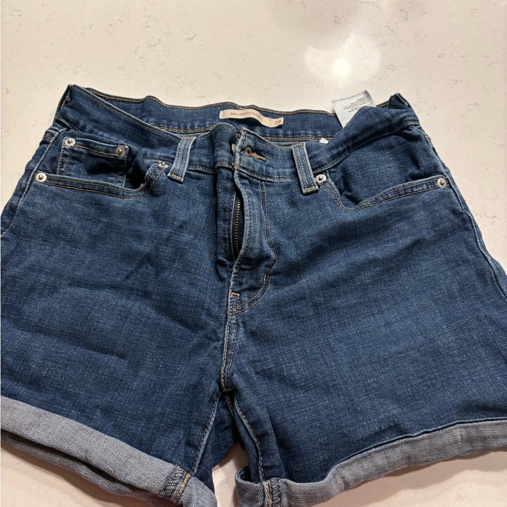 Denim Blue Women's Shorts